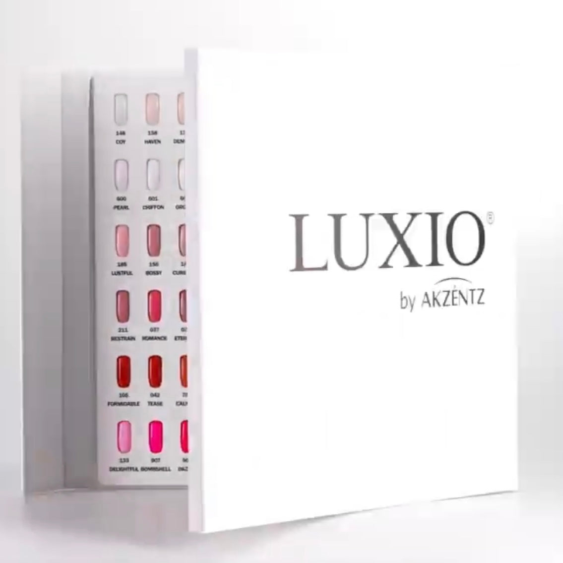 Updated Luxio Color Palette Swatch Book (9/2023)