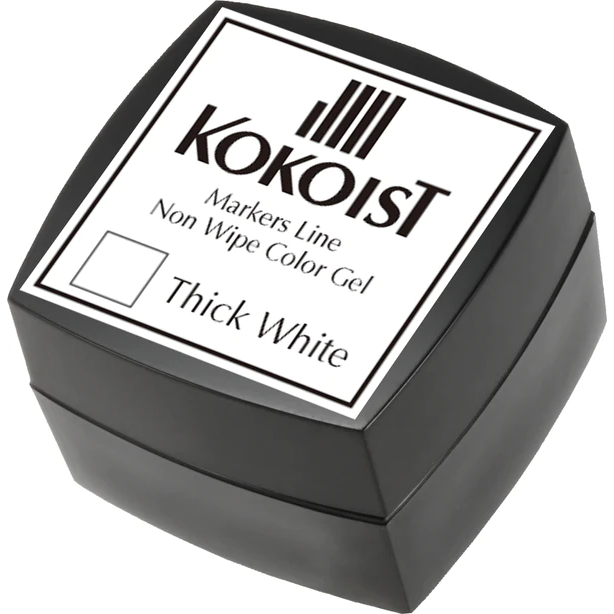 K- ML-01 Markers Line Non-Wipe Color Gel - Thick White