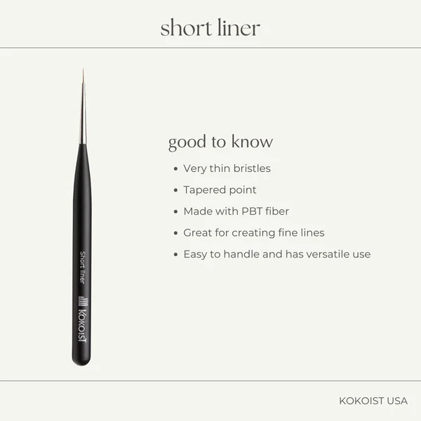 K-   Short Liner Brush