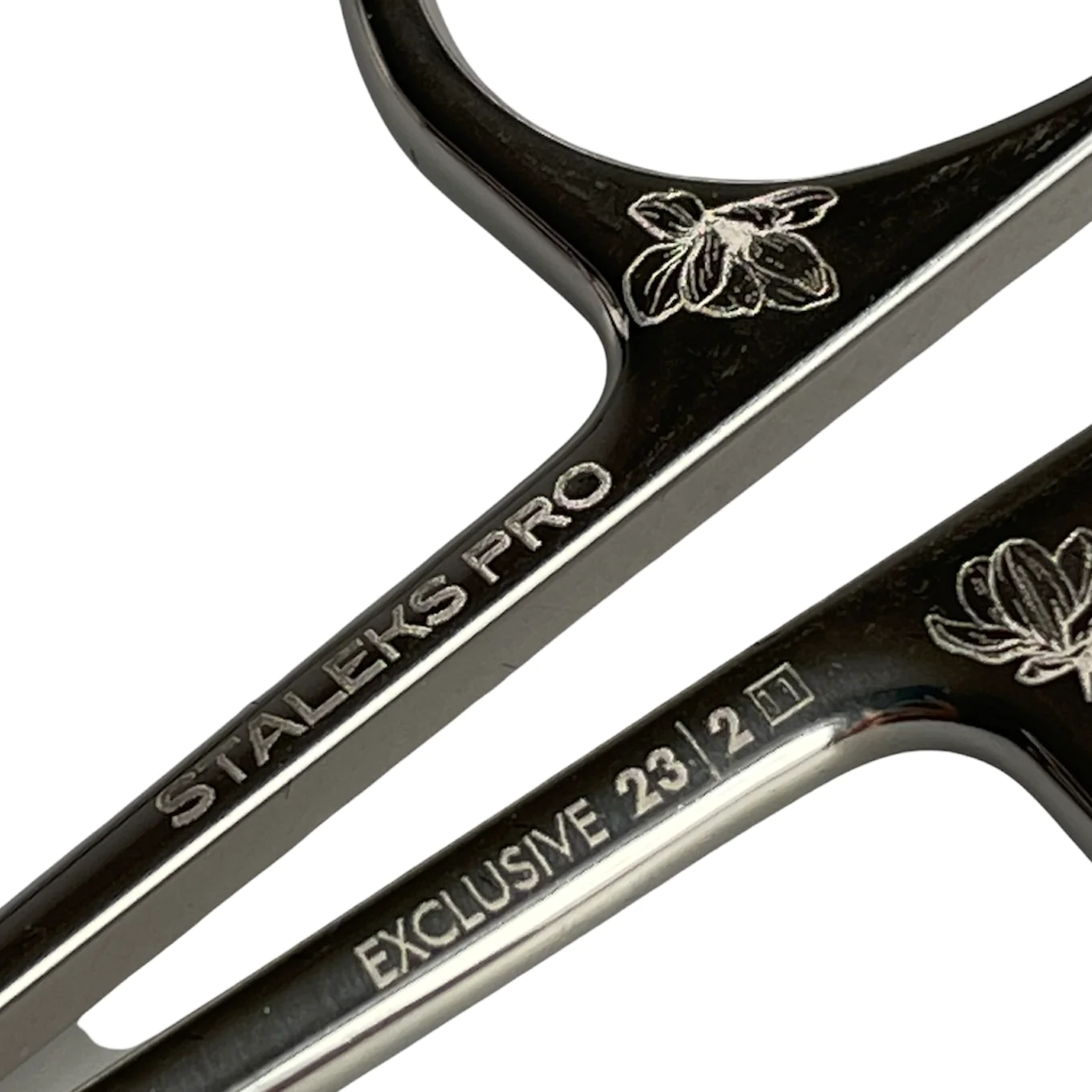STALEKS PRO Cuticle Scissors, EXCLUSIVE 23/1m (BLADE 21 MM) "Magnolia"