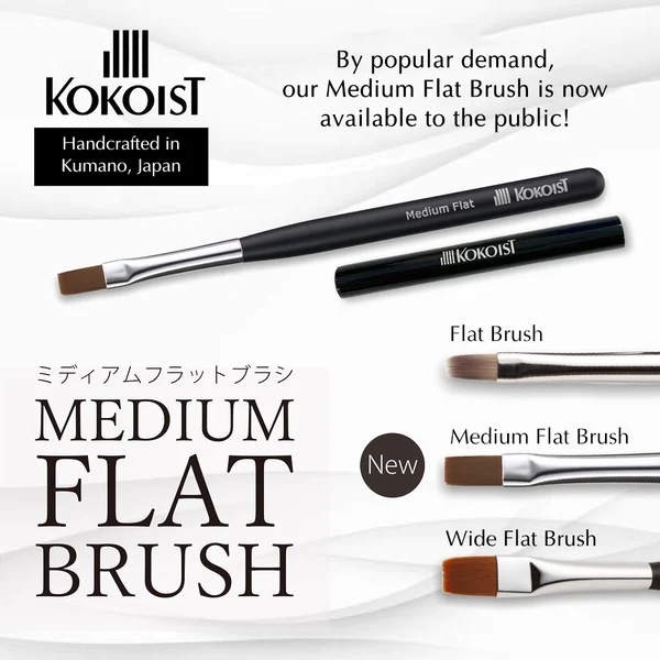 K-  Medium Flat Brush