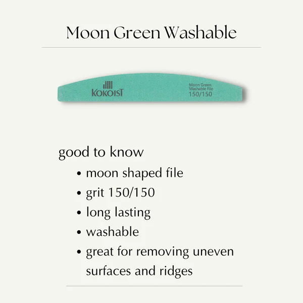 K-  Moon Green Washable File 150/150