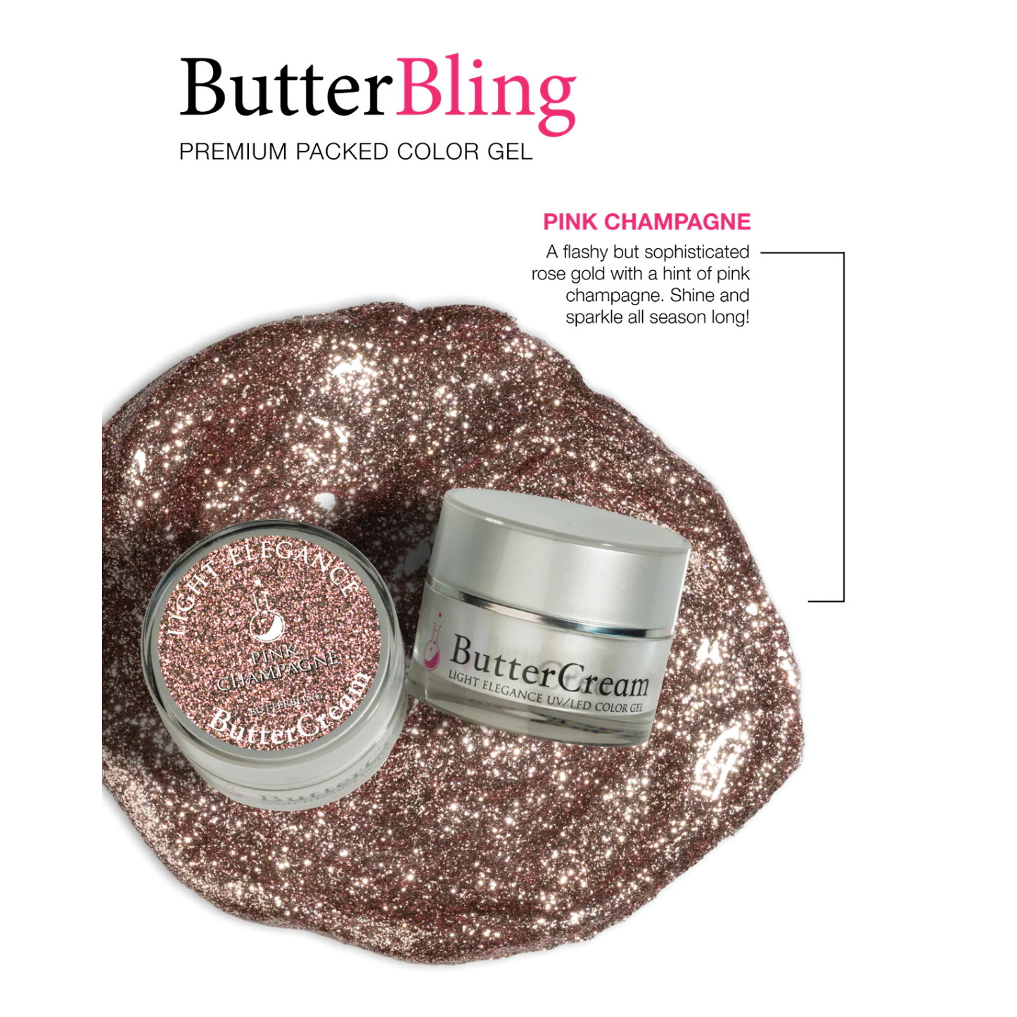 NEW! Pink Champagne ButterBling, 5 ml