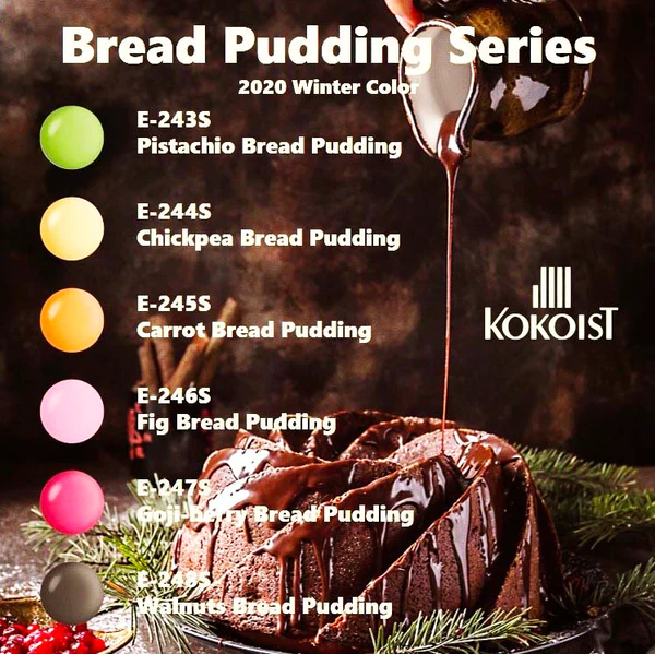K- Bread Pudding Series E243S-E248S