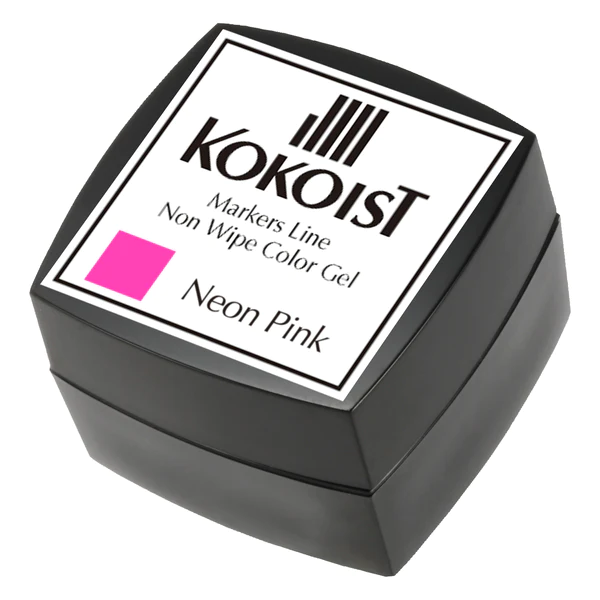 K- ML-06 Markers Line Non-Wipe Color Gel - Neon Pink