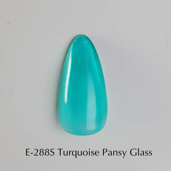 K- E-288S Turquoise Pansy Glass  Color Gel 2.5g