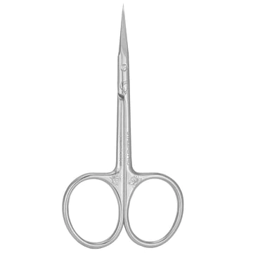 STALEKS PRO Cuticle Scissors, EXCLUSIVE 21/2m (BLADE 20 MM) "Magnolia”