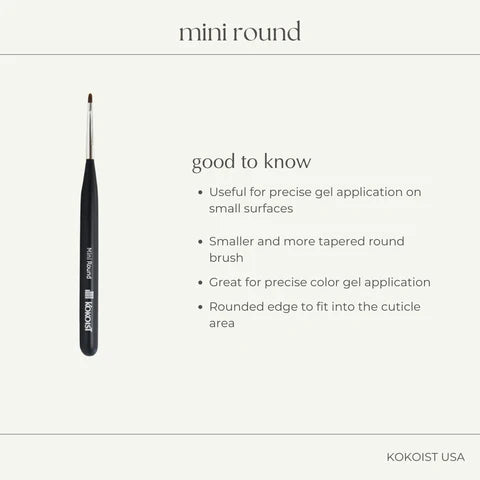 K- Mini Round Brush
