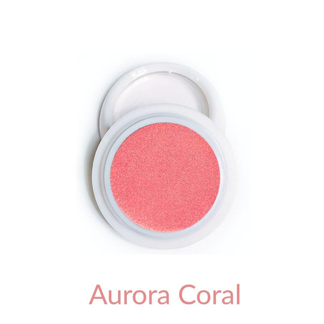 HD Candy Compact Chrome Powder - Aurora Coral - Gel Essentialz