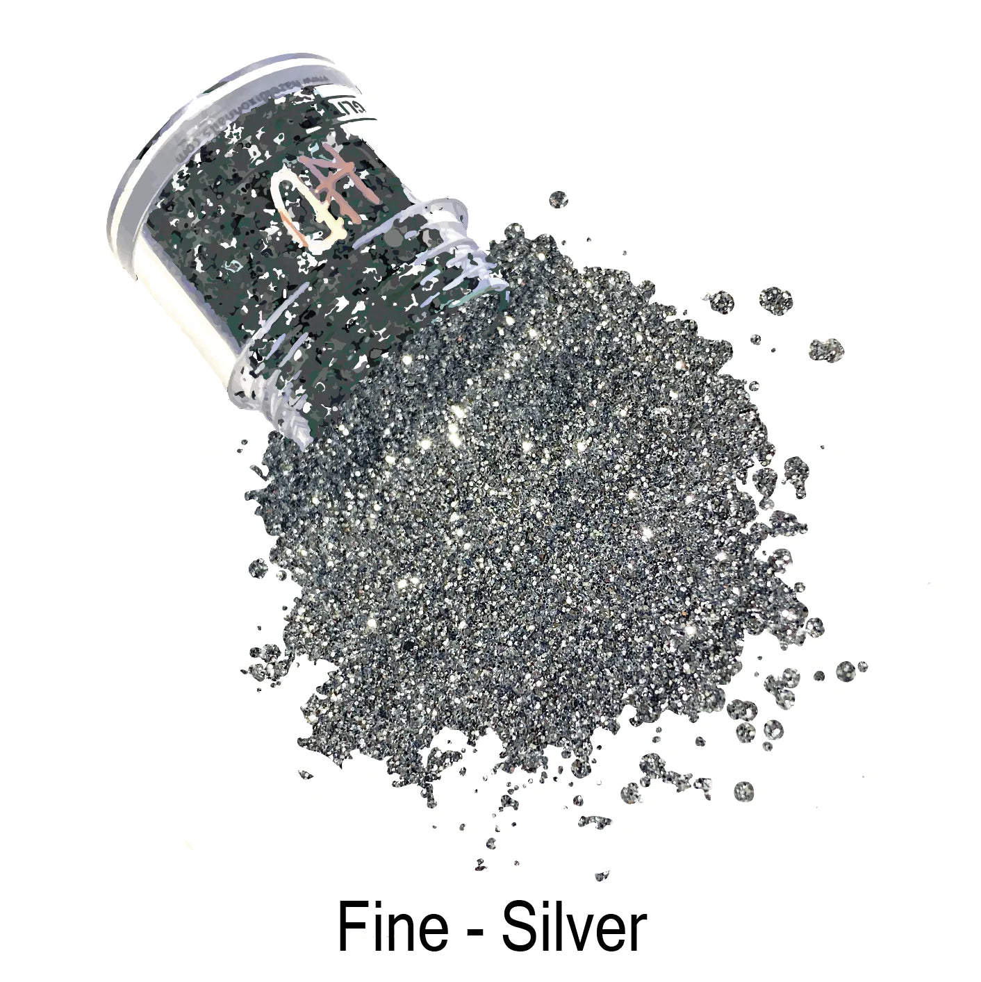 HD Glitter - Fine - Silver