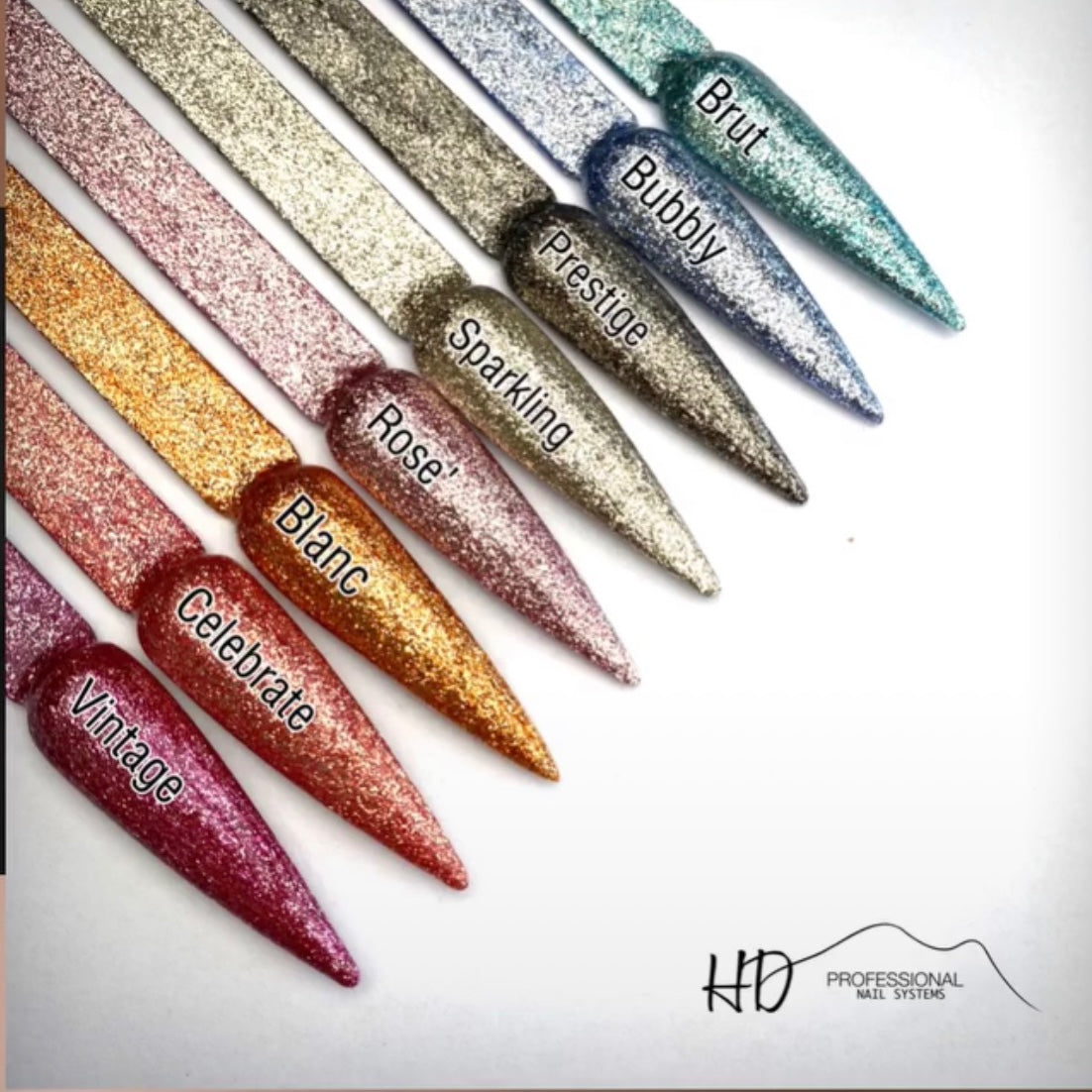 HD Colour It! Champagne Collection (all 8 colors 15ml)
