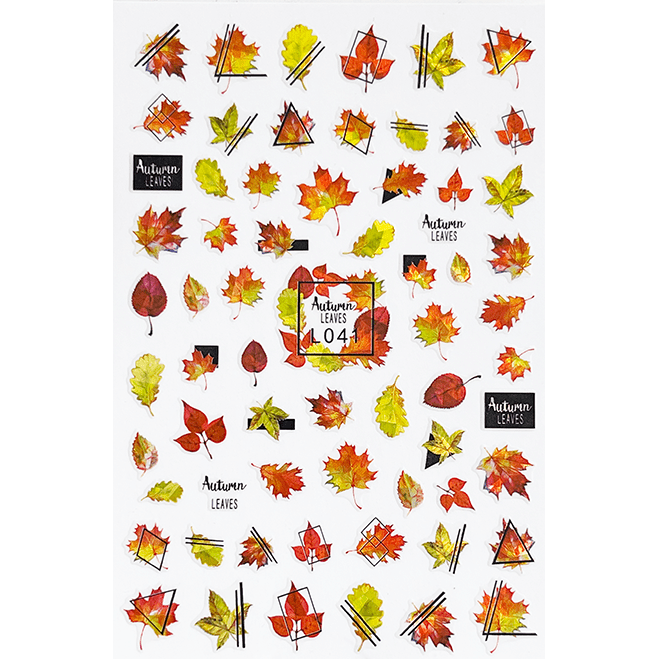 Pasties Decals Holo Autumn Leaves