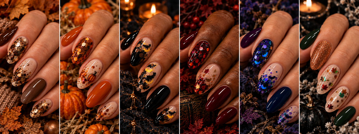 Autumn & Halloween Glitter Mix