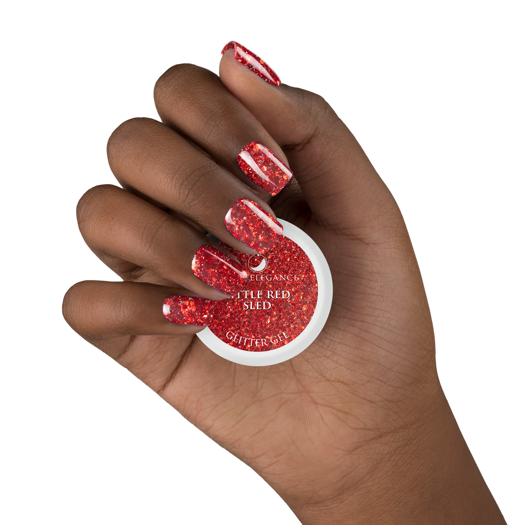 Little Red Sled, Glitter Gel, 10 ml