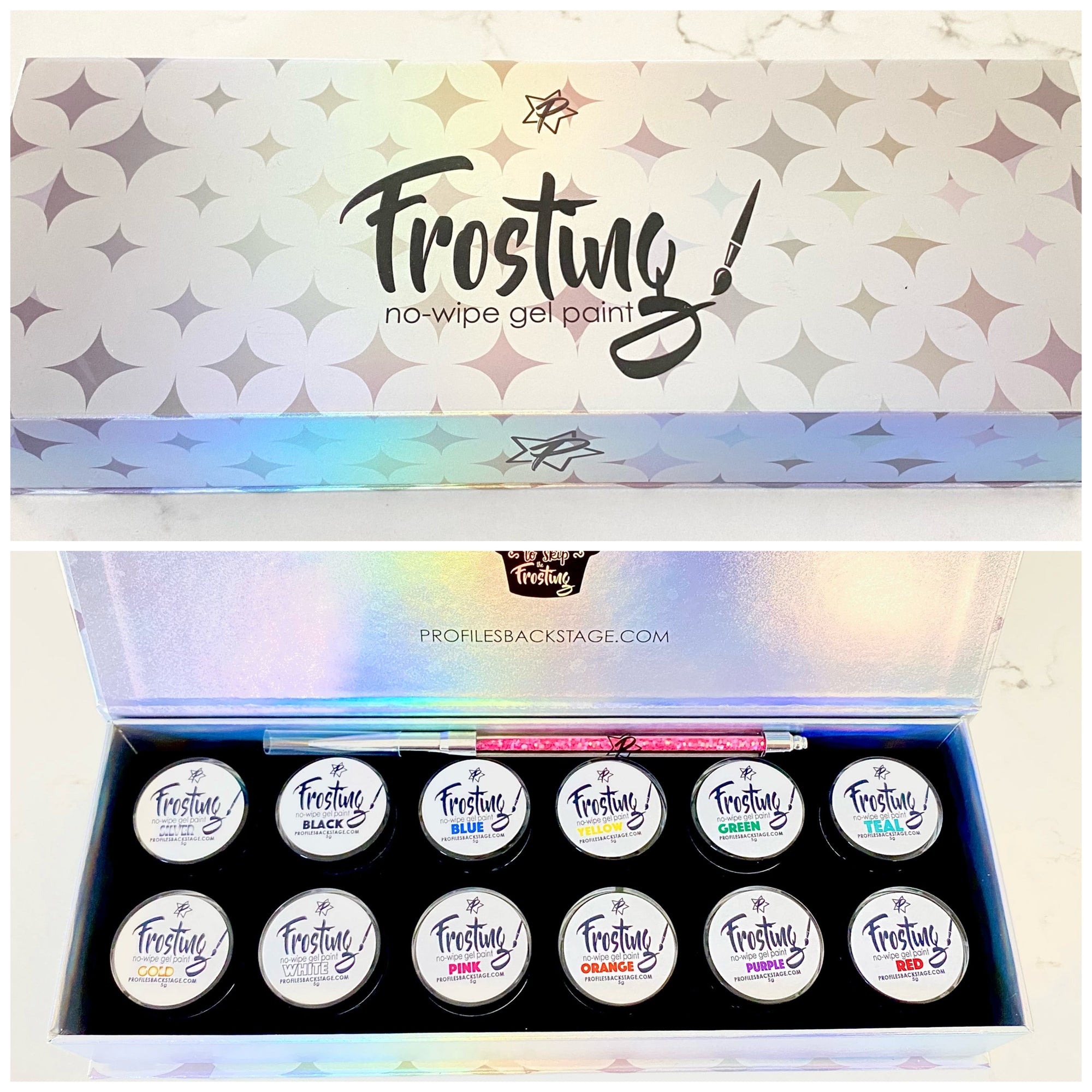 12pc Frosting! Gel Paint Set