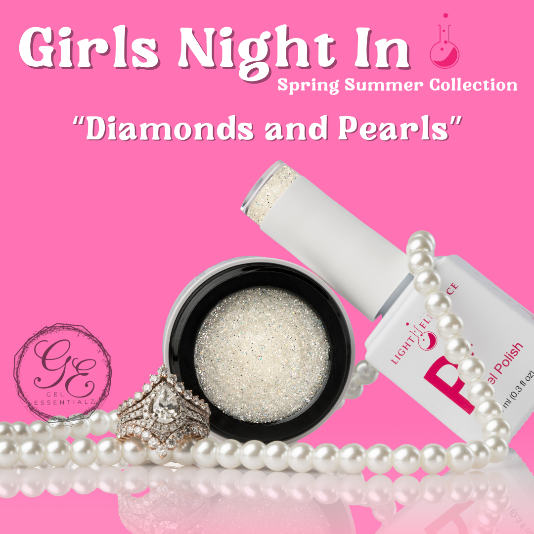 P+ Diamonds and Pearls, Glitter Gel Polish 10 ml-P+ Gel Polish 10 ml-Light Elegance-Gel Essentialz