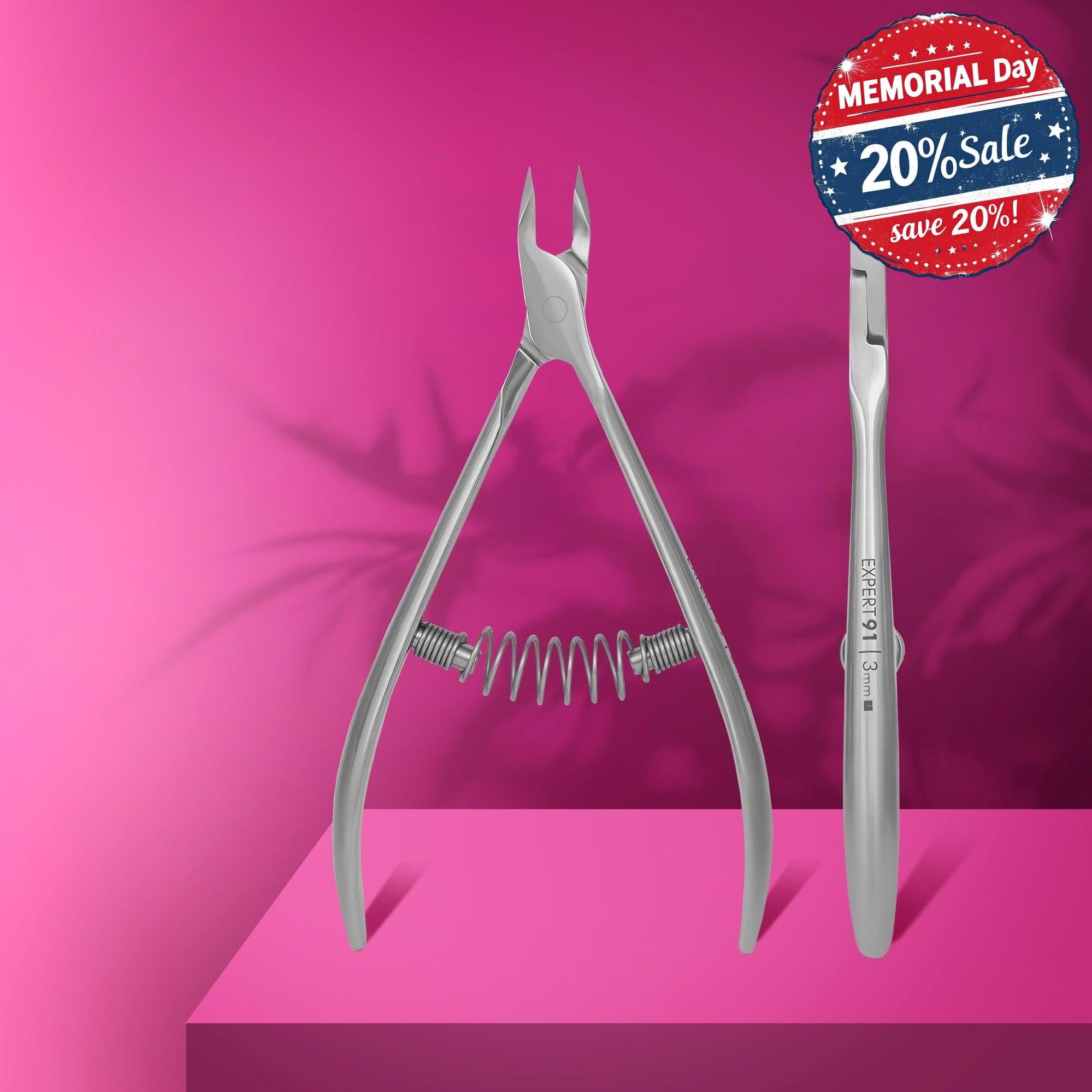 Staleks cuticle nippers - EXPERT 91-Cuticle Nippers-STALEKS PRO-5 mm-Gel Essentialz