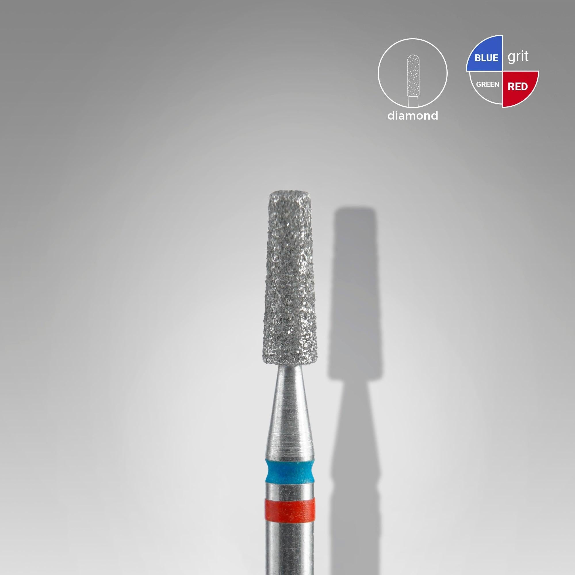 Staleks Diamond Bit - Duo Cone Red-Blue (F-M)  2.5 / 8mm (419)