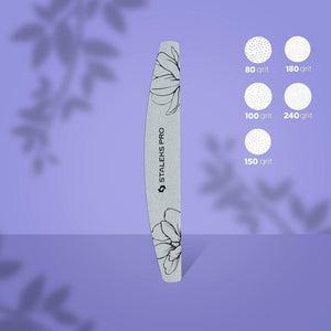Staleks Crescent Nail File - EXPERT 40 (25 pcs)-Abrasives-STALEKS PRO-100/150 grit-Gel Essentialz