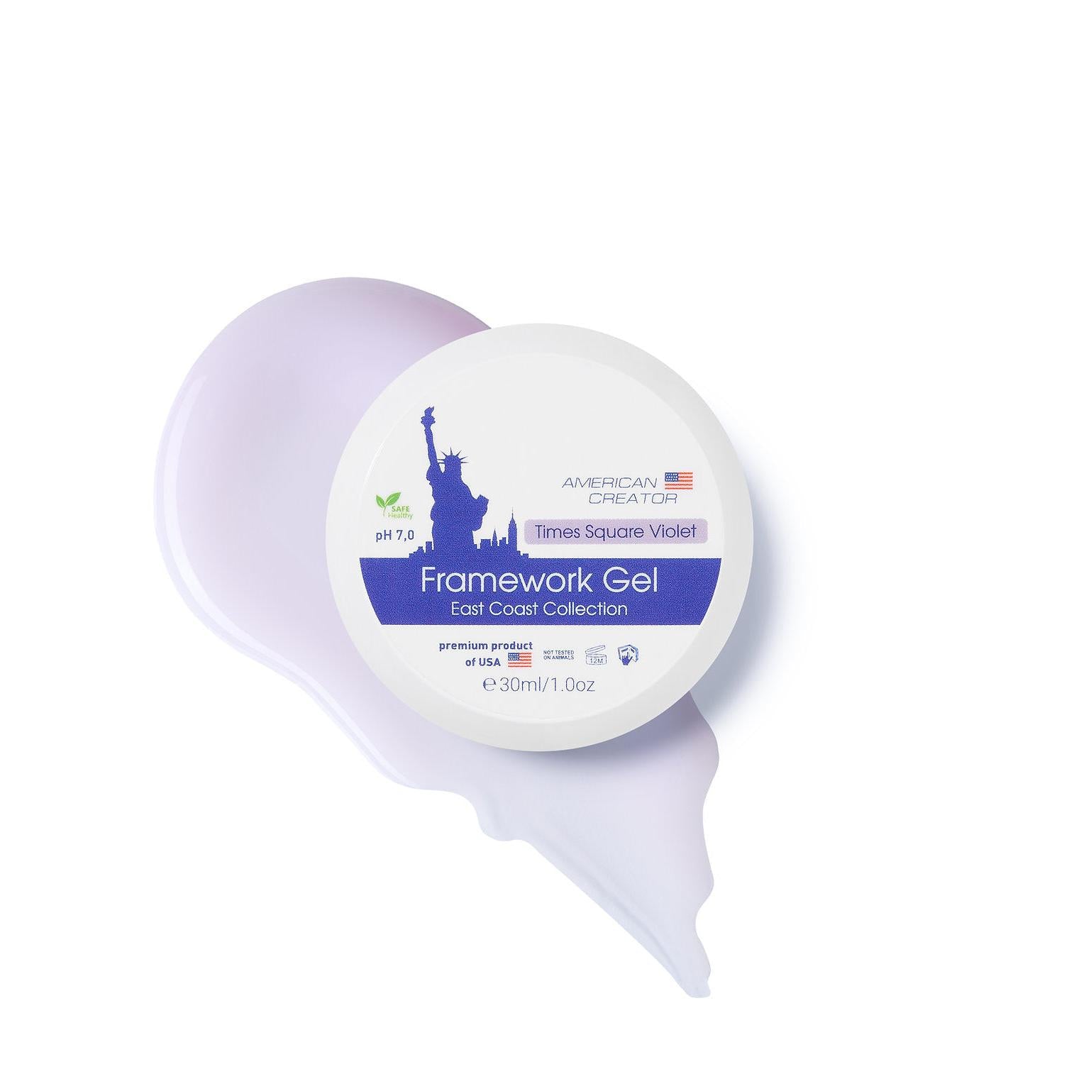 American Creator Framework Gel - TIMES SQUARE VIOLET (East Coast Col.)