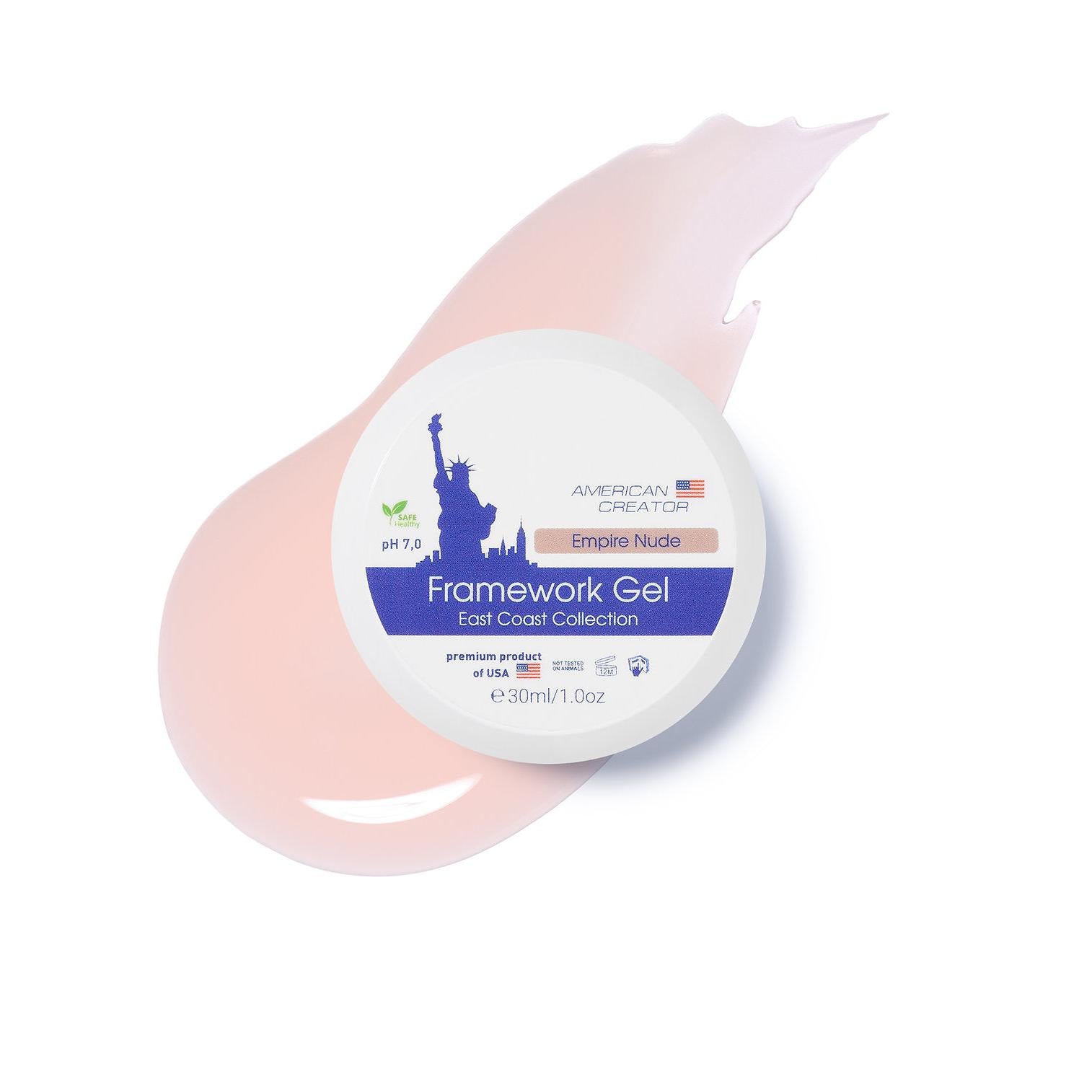 American Creator Framework Gel - EMPIRE NUDE (East Coast Col.)
