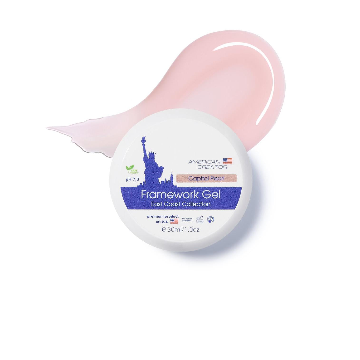 American Creator Framework Gel - CAPITOL PEARL (East Coast Col.)