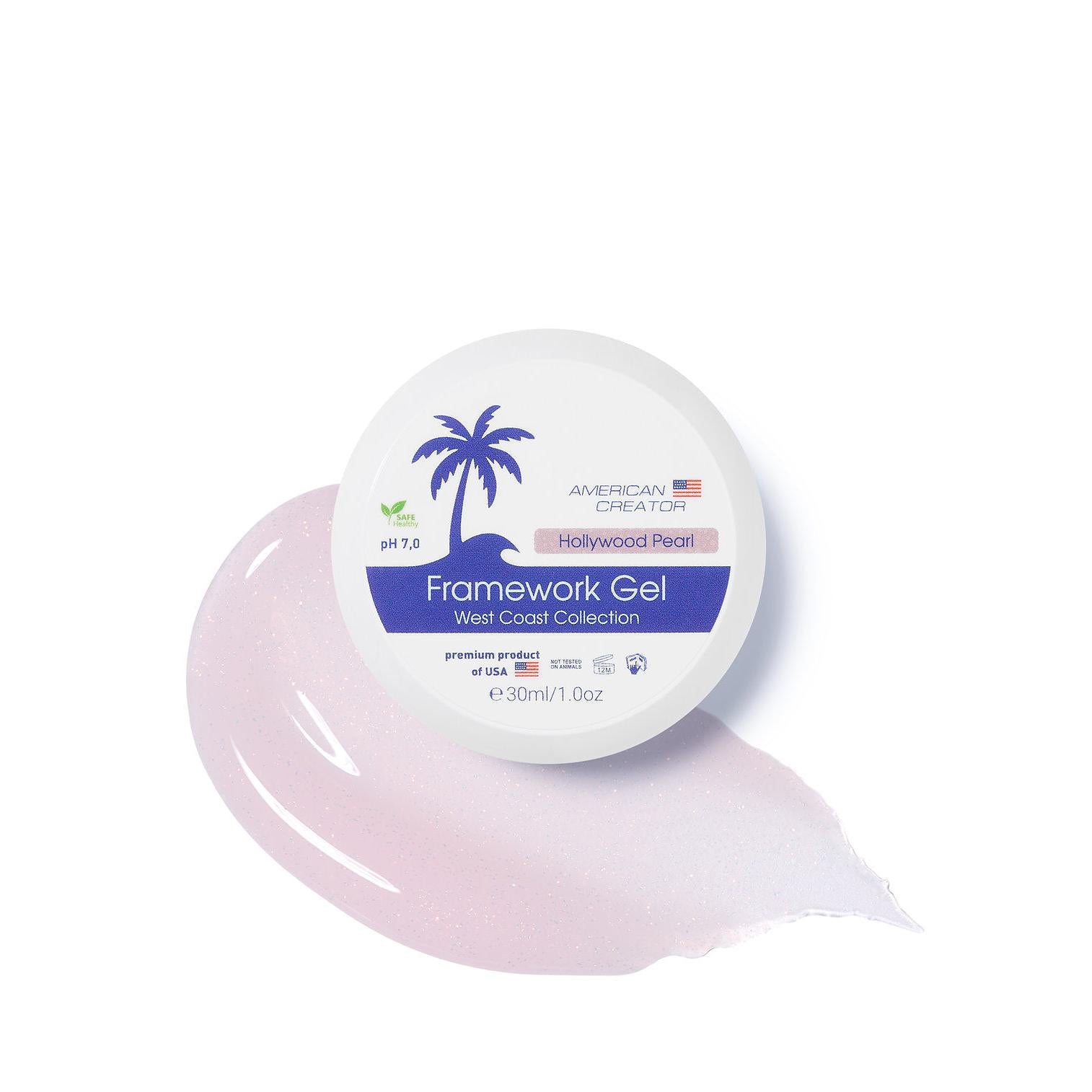 American Creator Framework Gel - HOLLYWOOD PEARL (West Coast Col.)