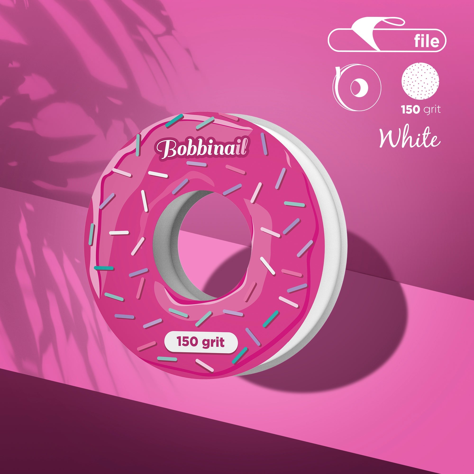 Disposable Bobbinail Adhesive File Tape EXPERT - REFILL for the plastic case