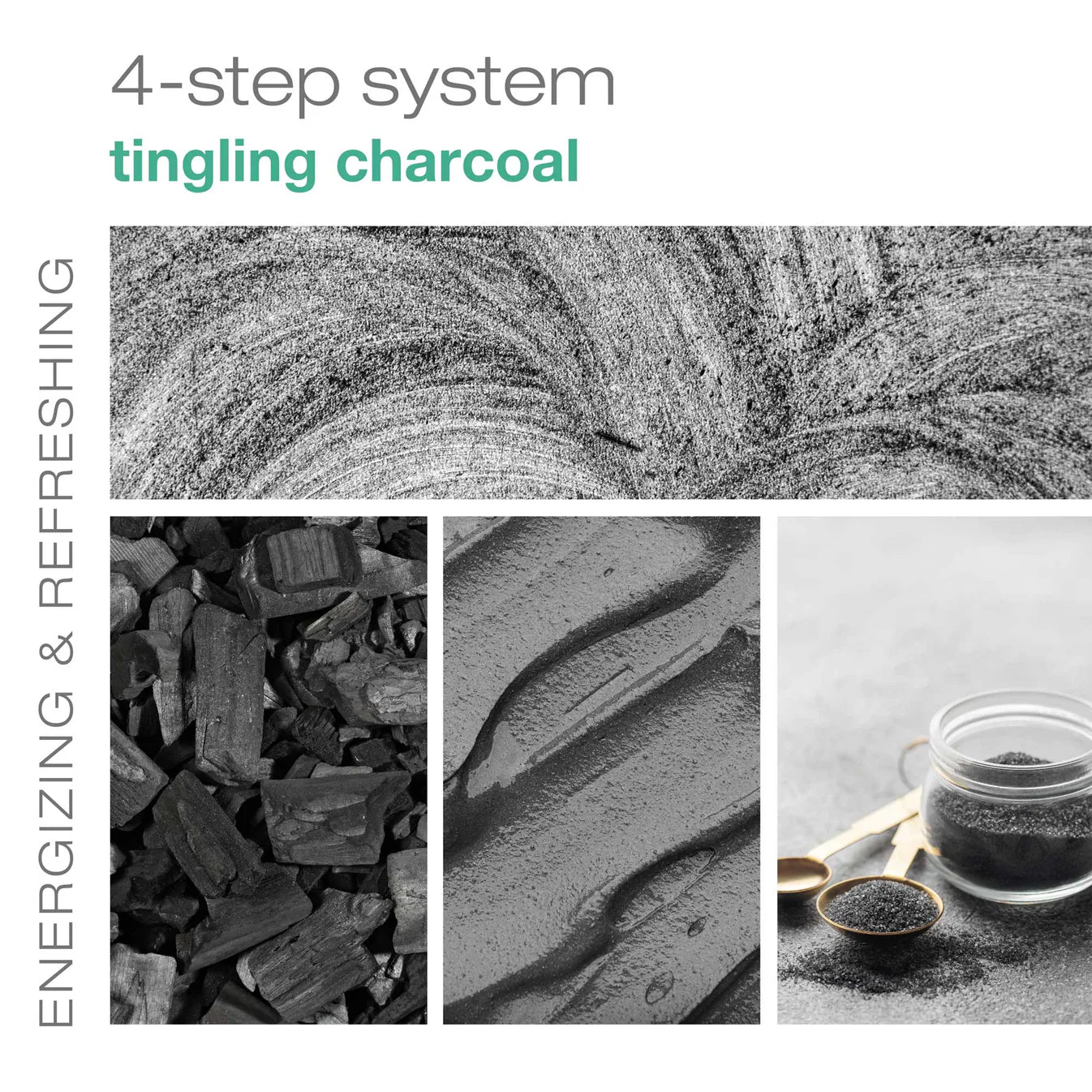 BCL Spa - Tingling Charcoal - Massage Cream (64 oz Bulk)