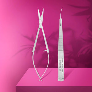 Staleks cuticle micro scissors - EXPERT 90 TYPE 1-Scissors-STALEKS PRO-Gel Essentialz