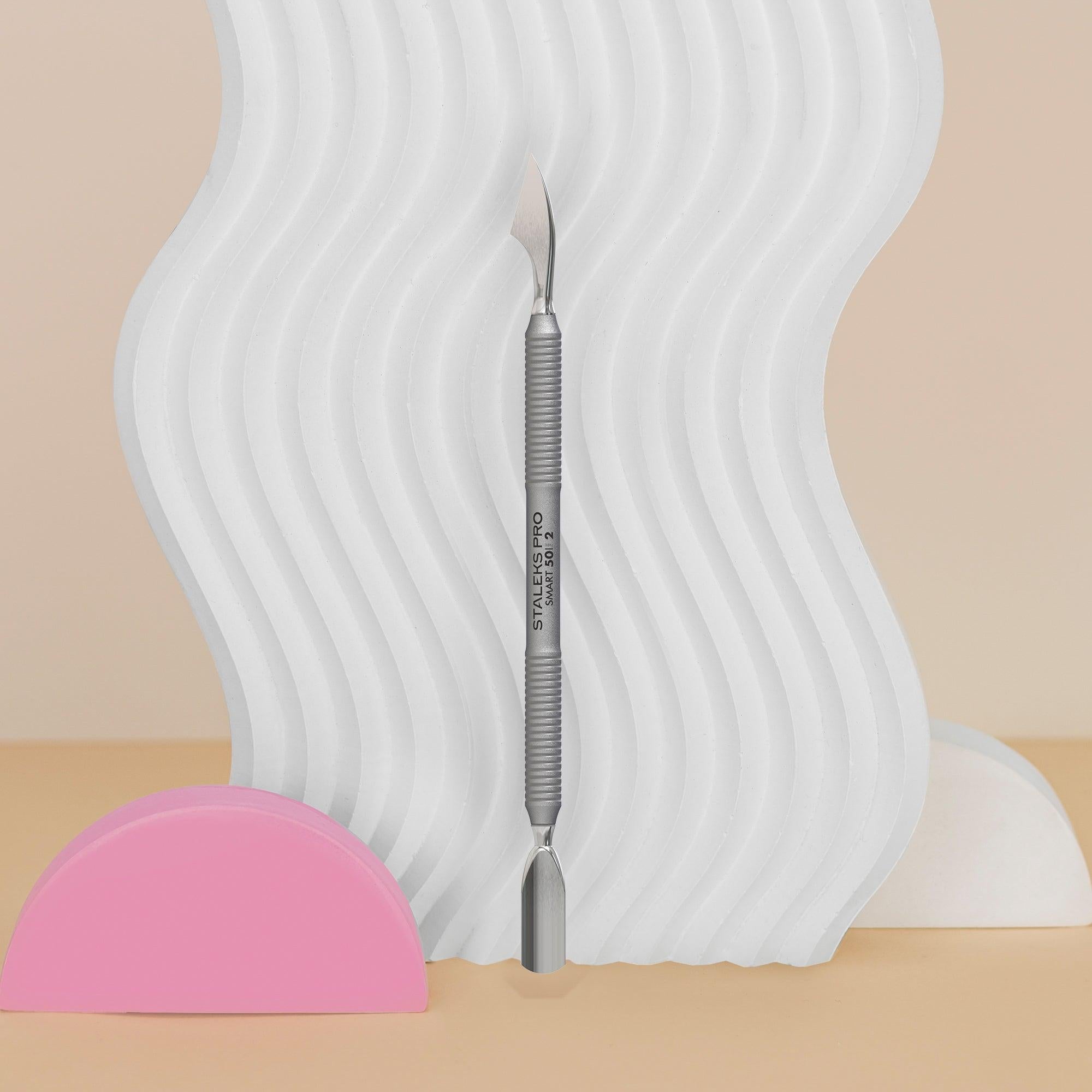 Staleks cuticle pusher - SMART 50 TYPE 2 (rounded narrow pusher and cleaner)