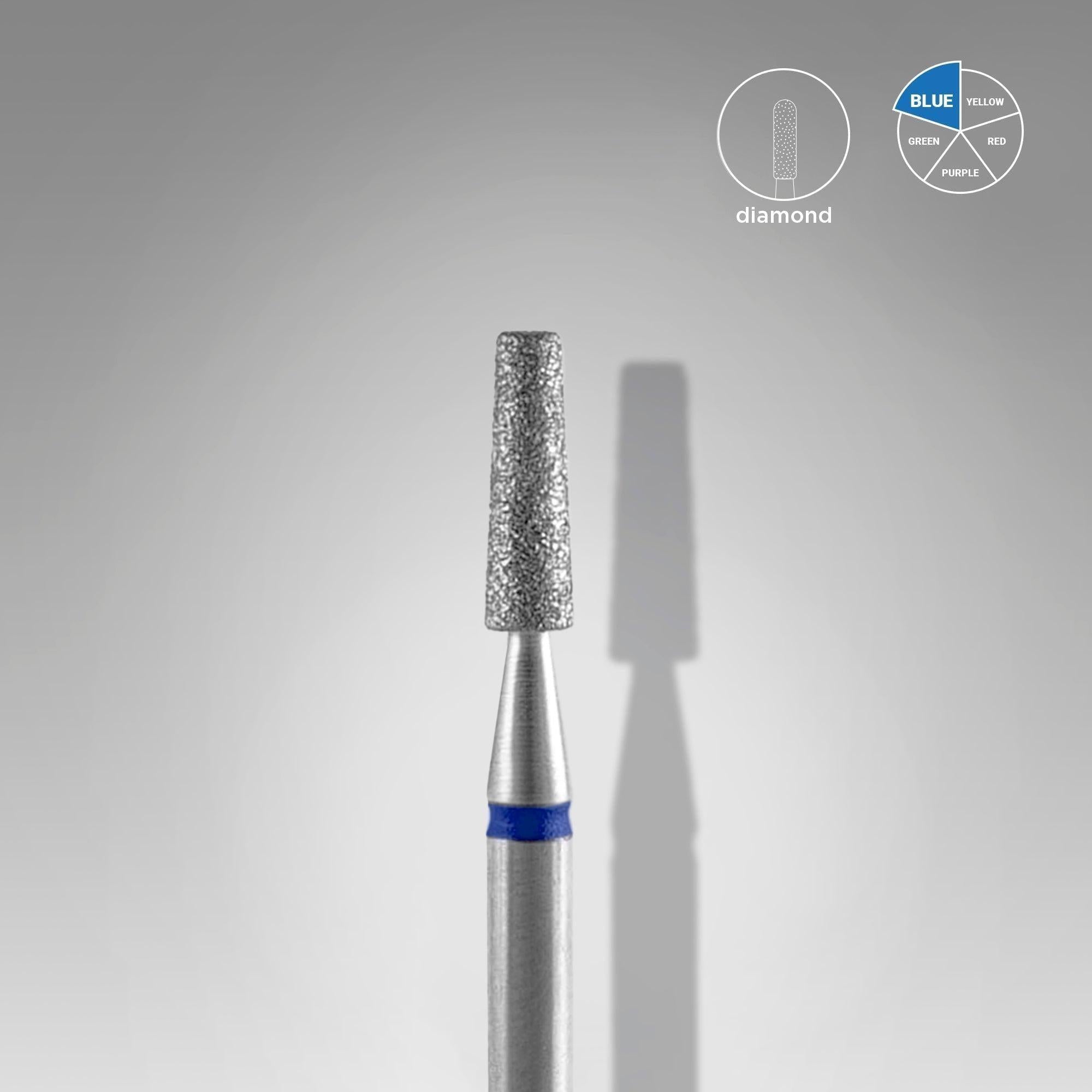 Staleks Diamond Bit - Frustum Blue 2,5 / 8mm (420)-Drill bit-STALEKS PRO-Gel Essentialz