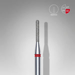 Staleks Diamond Bit - Rounded Cylinder Red (F) 1.4 / 8mm (359)-Drill bit-STALEKS PRO-Gel Essentialz