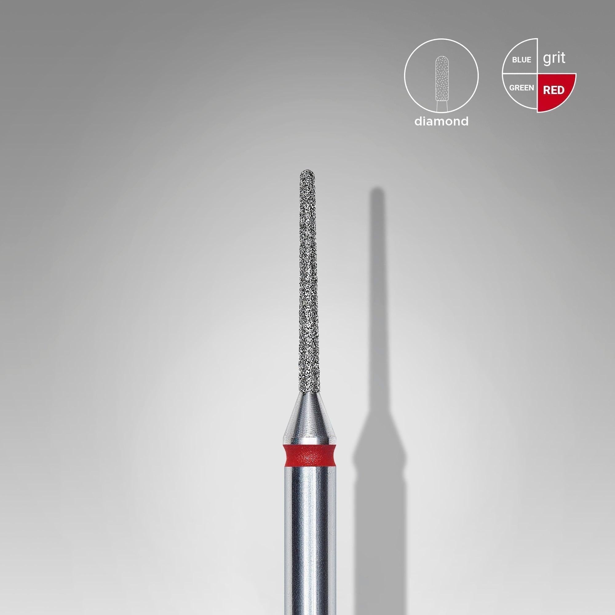 Staleks Diamond Bit - Needle Red (F) 1 / 10mm (422)-Drill bit-STALEKS PRO-Gel Essentialz