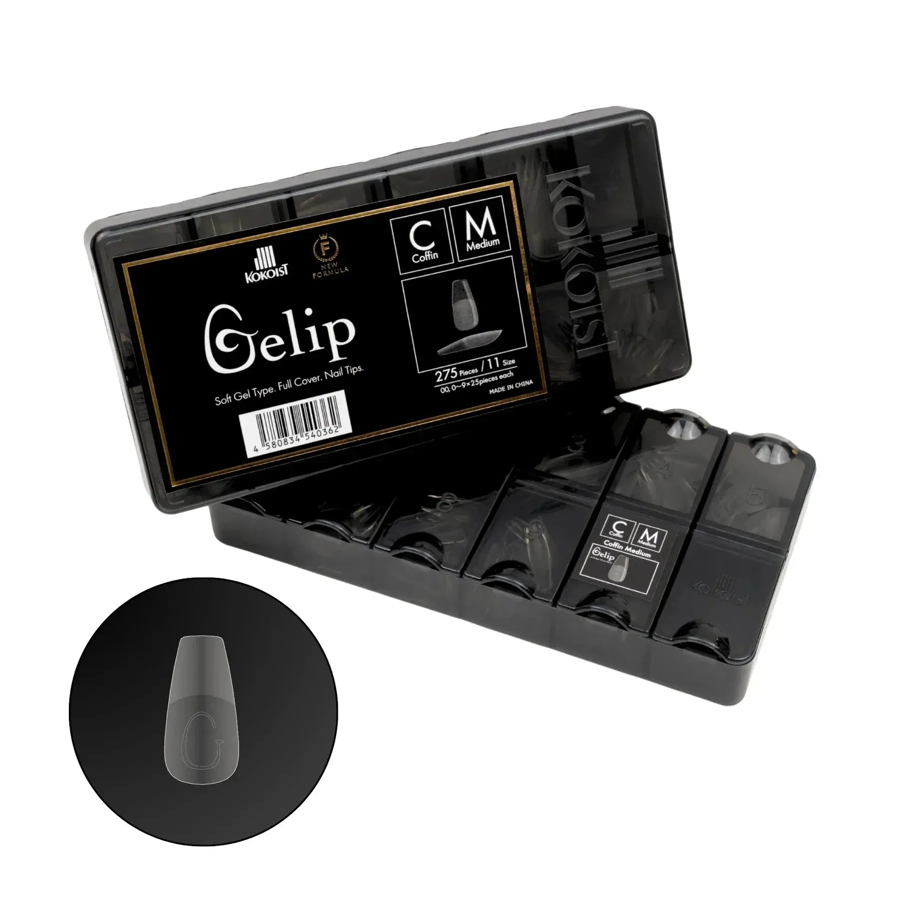Gelip Extensions - Coffin Medium (275pcs)-Kokoist-Gel Essentialz