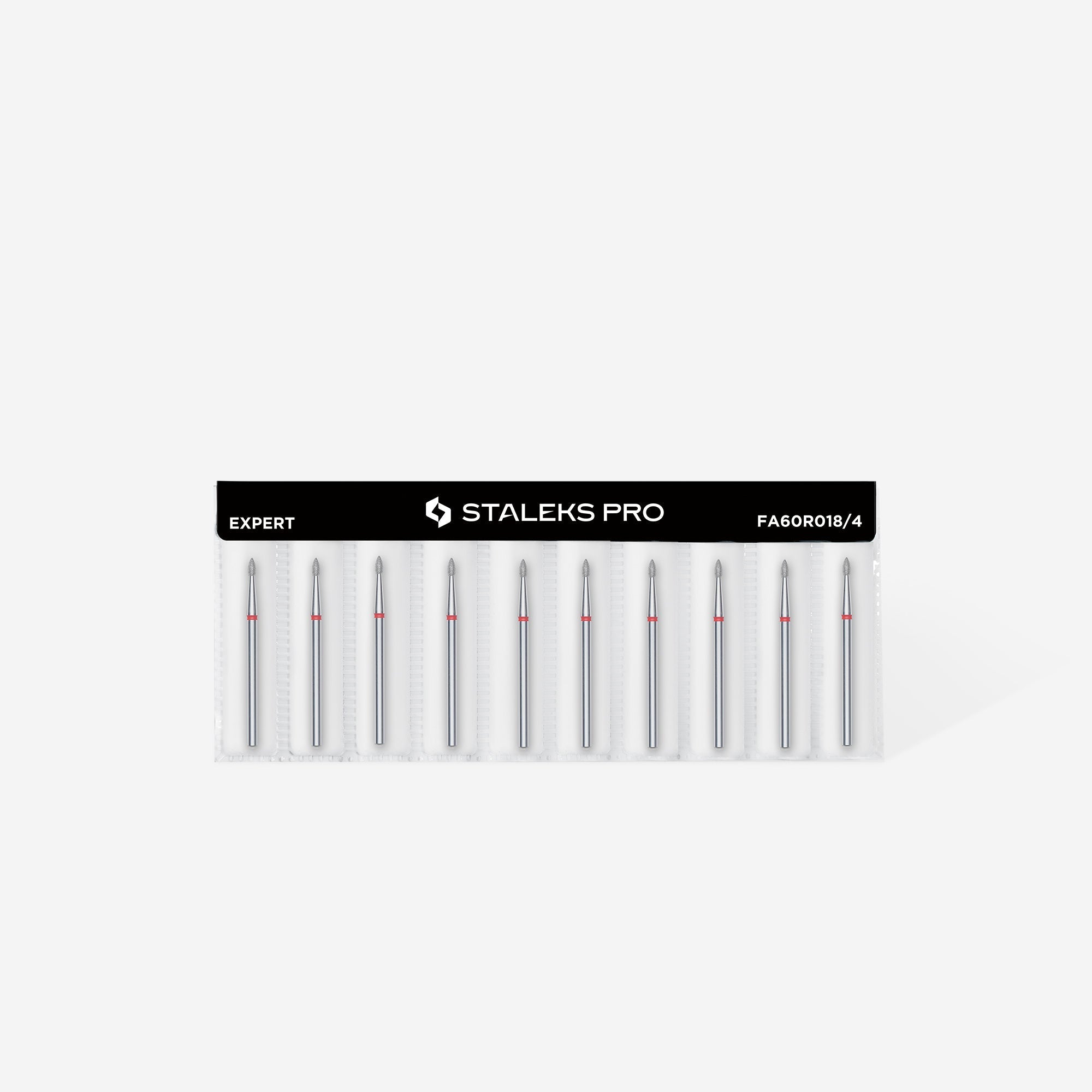 Staleks Diamond Bit - Pointed Bud Red (F)  1.8 / 4mm (410)