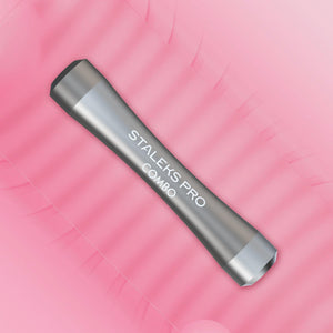 SILVER Combo pusher UNIQ 10 - Handle (for replaceable working parts)-STALEKS PRO-Gel Essentialz