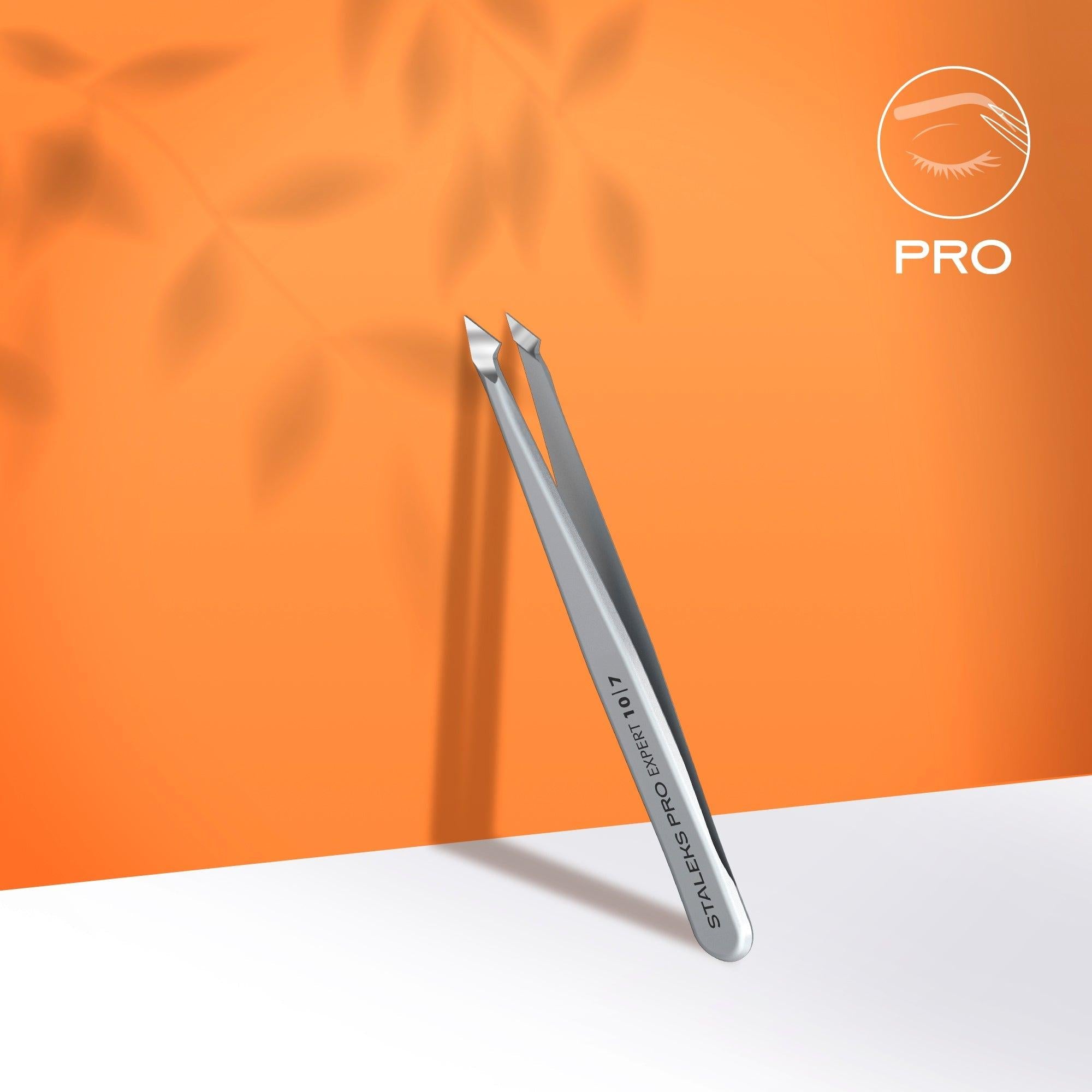 Staleks tweezers - EXPERT 10 TYPE 7 (pointed slant)