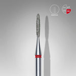 Staleks Diamond Bit - Flame Red (F) 1.4 / 8mm (341)-Drill bit-STALEKS PRO-Gel Essentialz