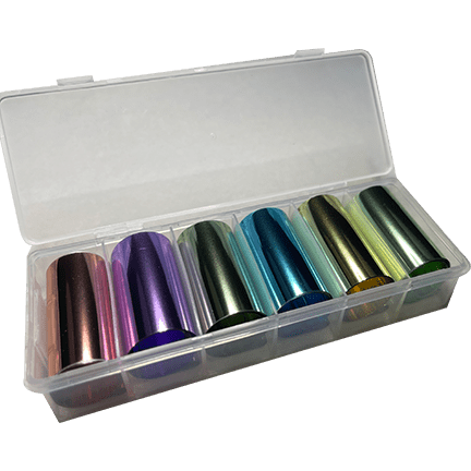 6pc. Pastel Metallics Foil Set