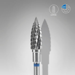 Staleks Carbide Bit - Flame Blue (M) 5/13.5mm (461)-Drill bit-STALEKS PRO-Gel Essentialz