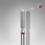 Staleks Diamond Bit - Rounded Cylinder Red (F) 2,5 / 10mm (401)-Drill bit-STALEKS PRO-Gel Essentialz