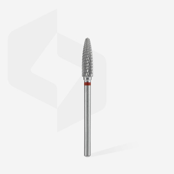 Staleks Carbide Bit - Corn Red (F) 4/14mm (450) - Gel Essentialz