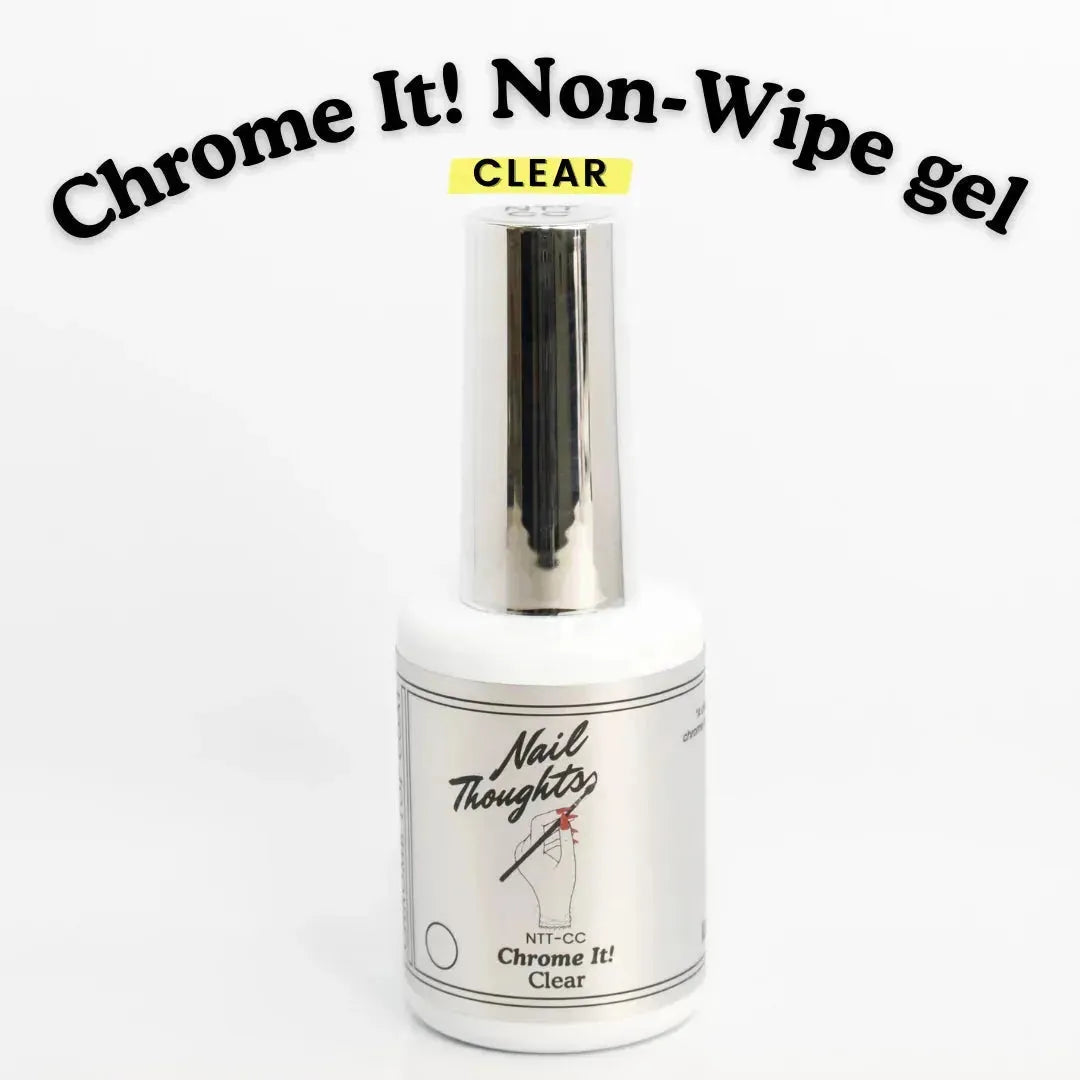 NTT - Chrome It! Clear Non-Wipe Gel-Kokoist-Gel Essentialz