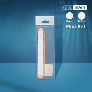 Disposable Trial Set EXPERT 30 (Wooden papmAm Mix 100/180 grit, buff 180/240 grit, orange stick 110 mm)-Abrasives-STALEKS PRO-Gel Essentialz