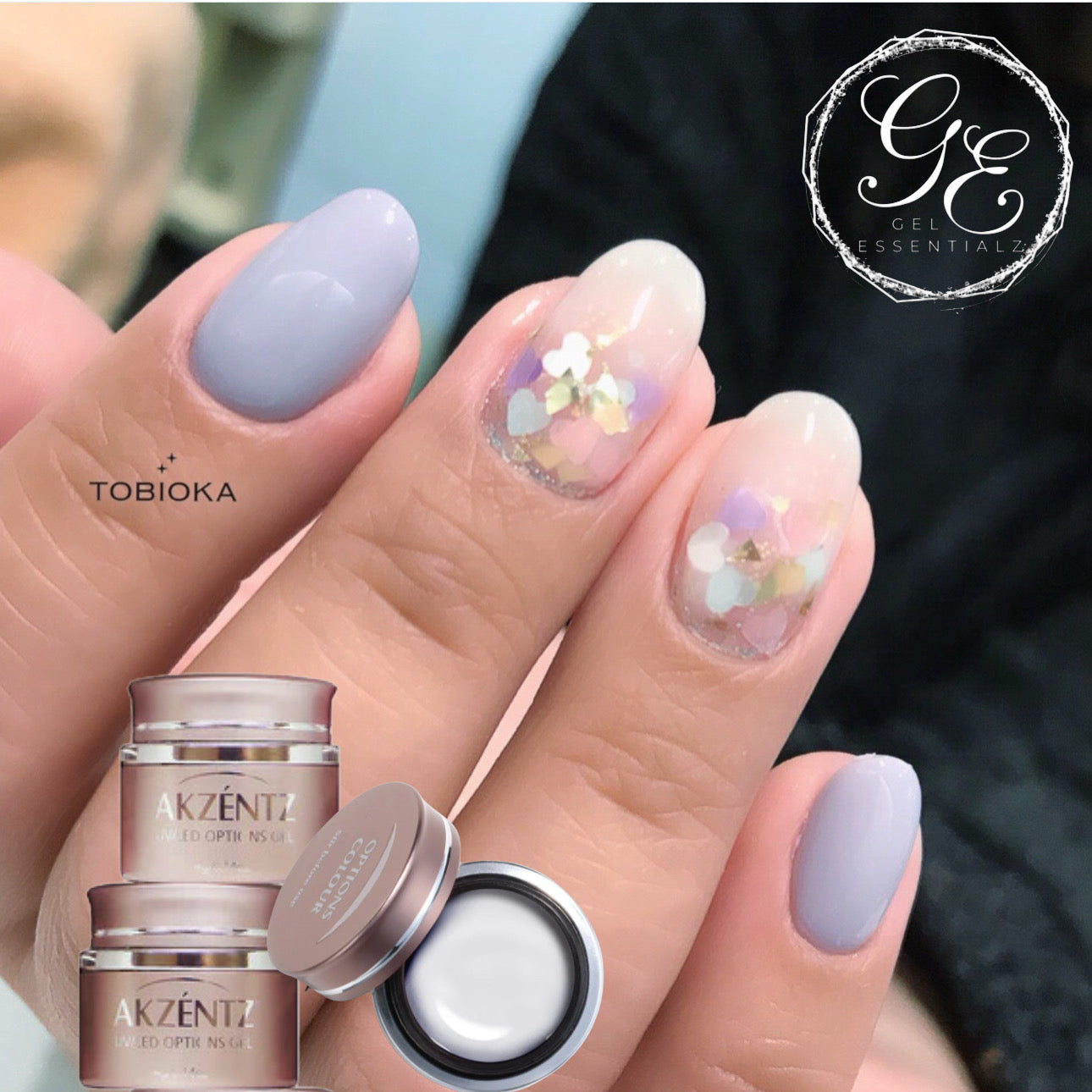 UV/LED Floral Blanco