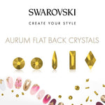 AURUM - SWAROVSKI FLATBACK-Gel Essentialz