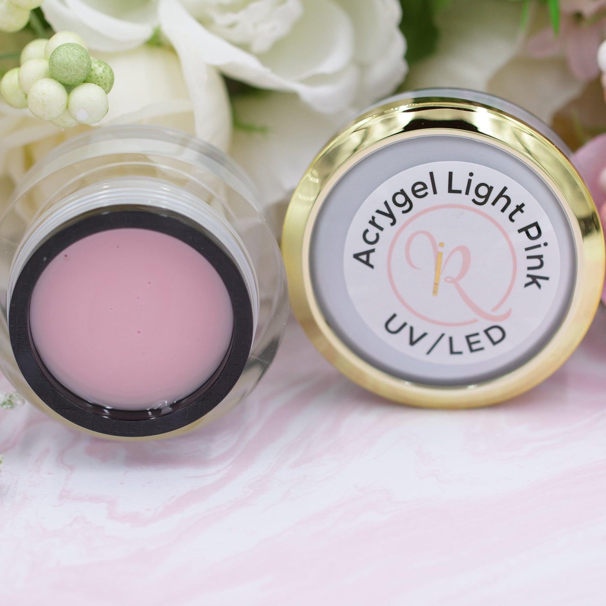 RI- Acrygel LIGHT PINK-Acrygel-Red Iguana LLC-15g-Gel Essentialz
