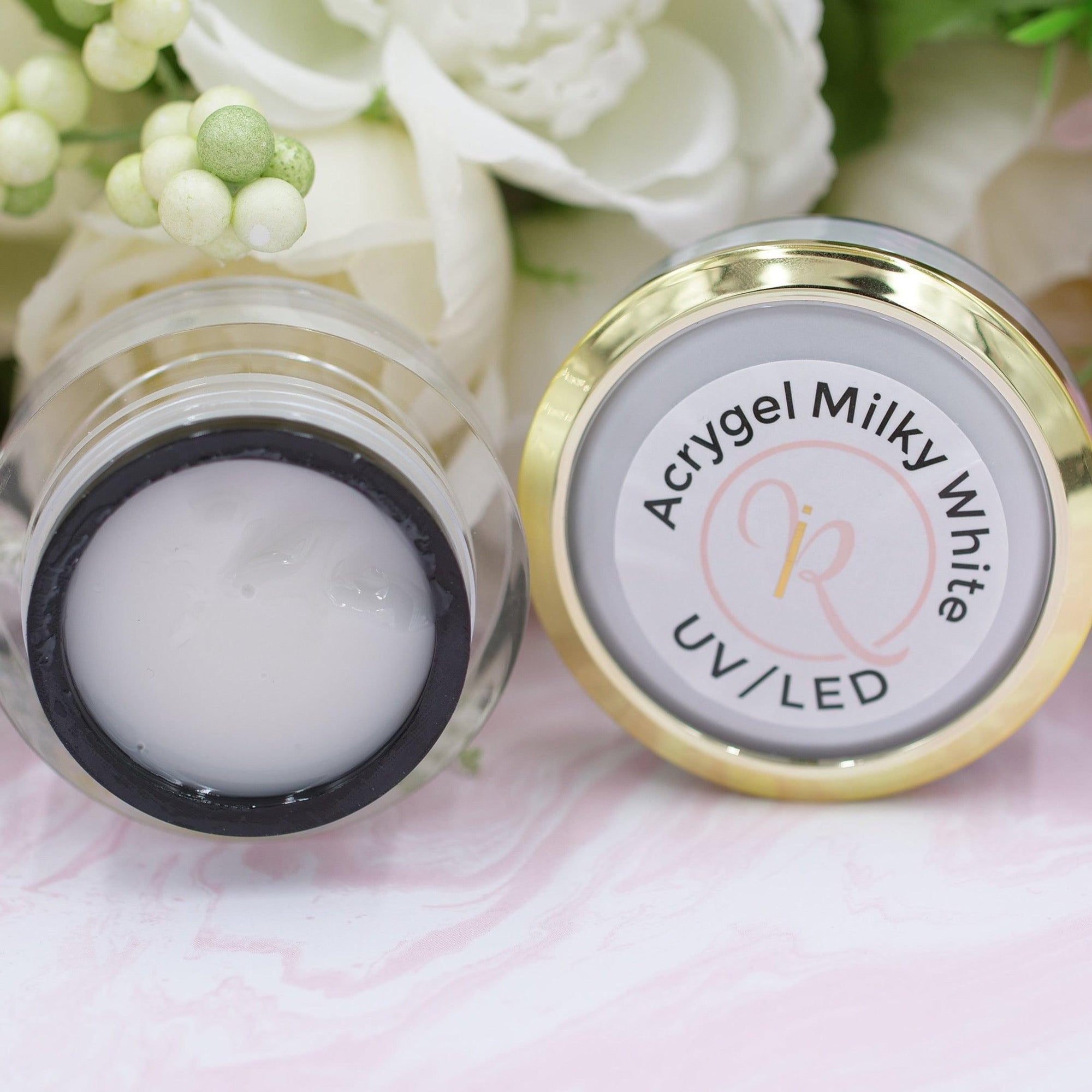 RI-  Acrygel MILKY WHITE