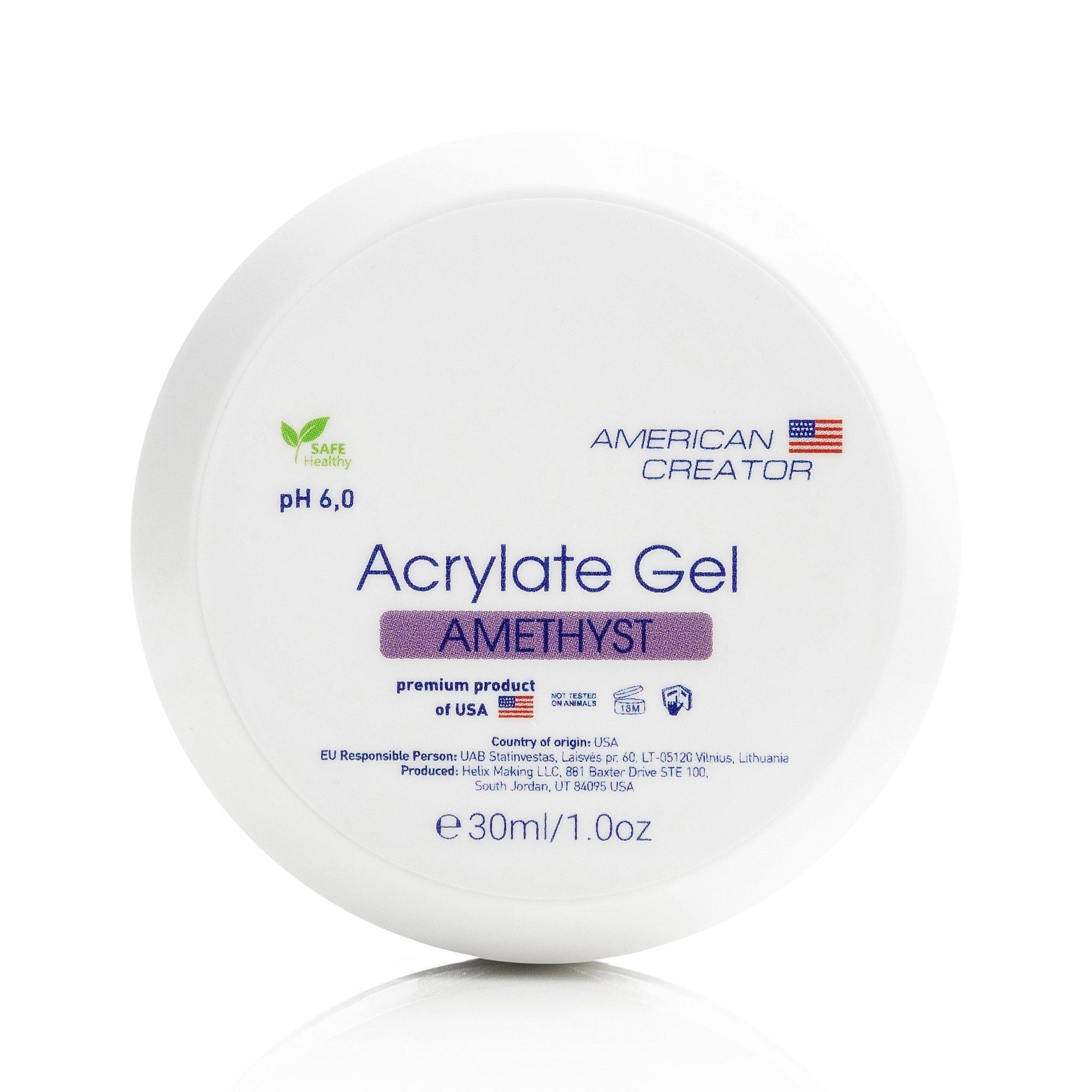 American Creator Acrylate Gel - AMETHYST-Extension Gels-American Creator-Gel Essentialz